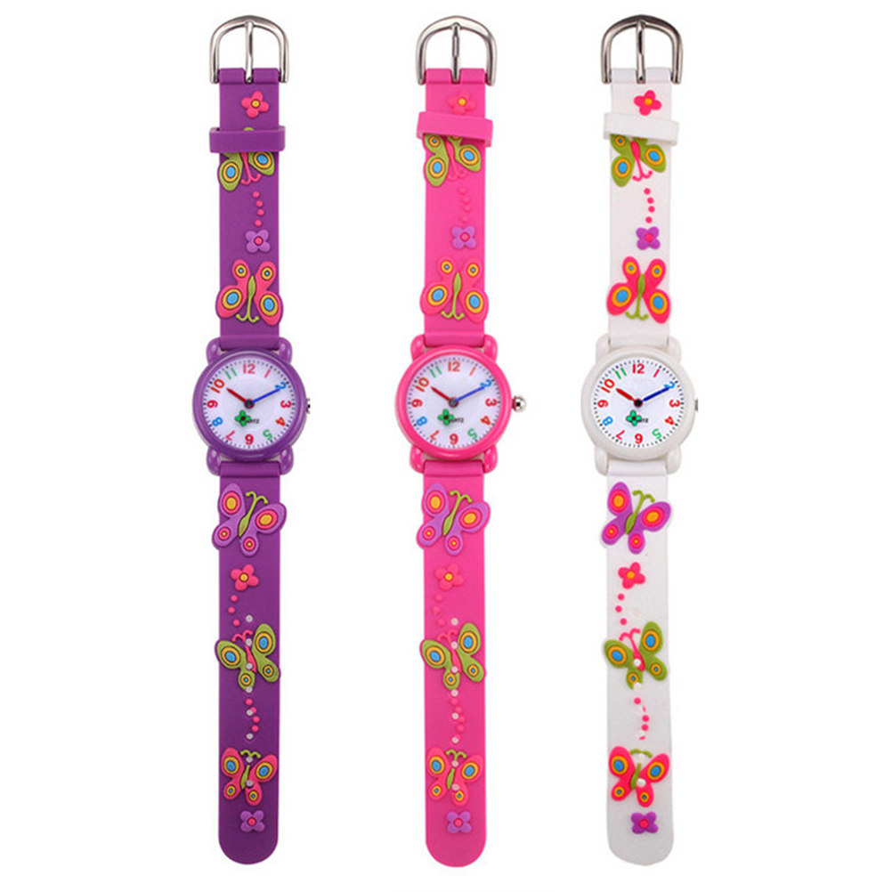 Luxury Watch Kids - Kids Silicone Quartz Watch Featuring 3D