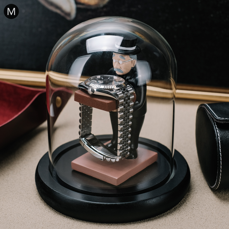 Luxury Watch Storage - Table Vintage Watch Holder Organizer Case