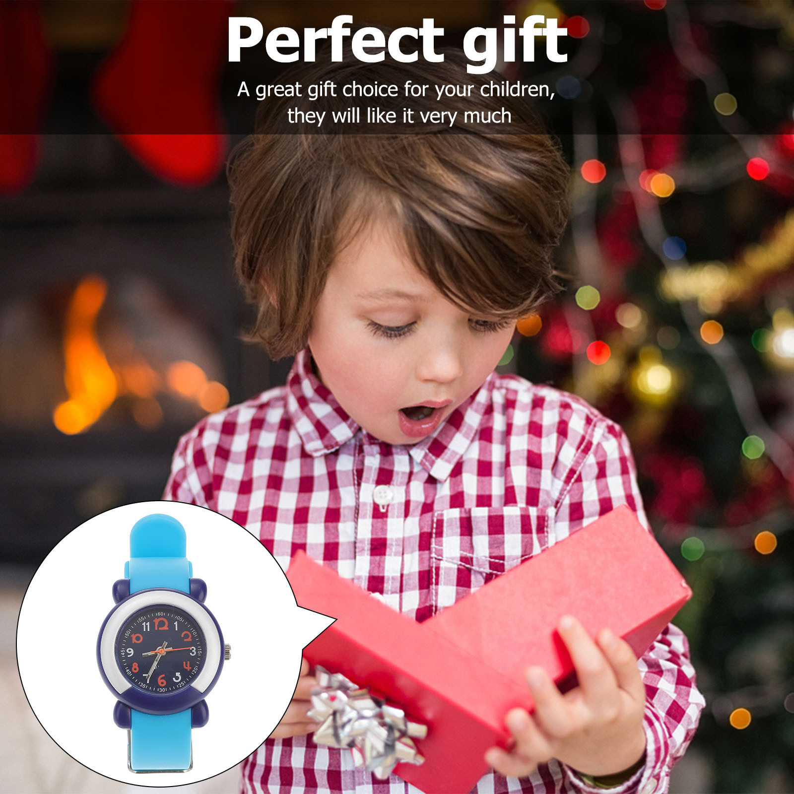Luxury Watch Kids - Boys Girls Quartz Watch Waterproof Luminous