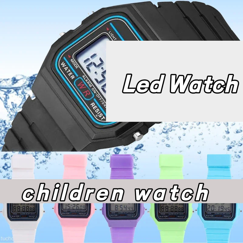 Luxury Watch Kids - Fashion Luxury Brand Children Watch Silicone