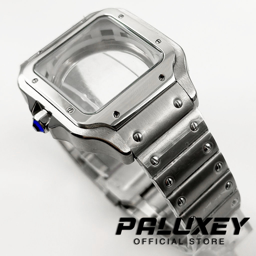 NH35 38mm Square Watch Case 31 - Cartier Watch Santos 评论和价格