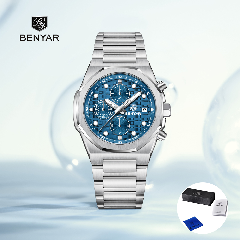 2025 New BENYAR Men's Watches  - Luxury Watch Storage 评论和价格