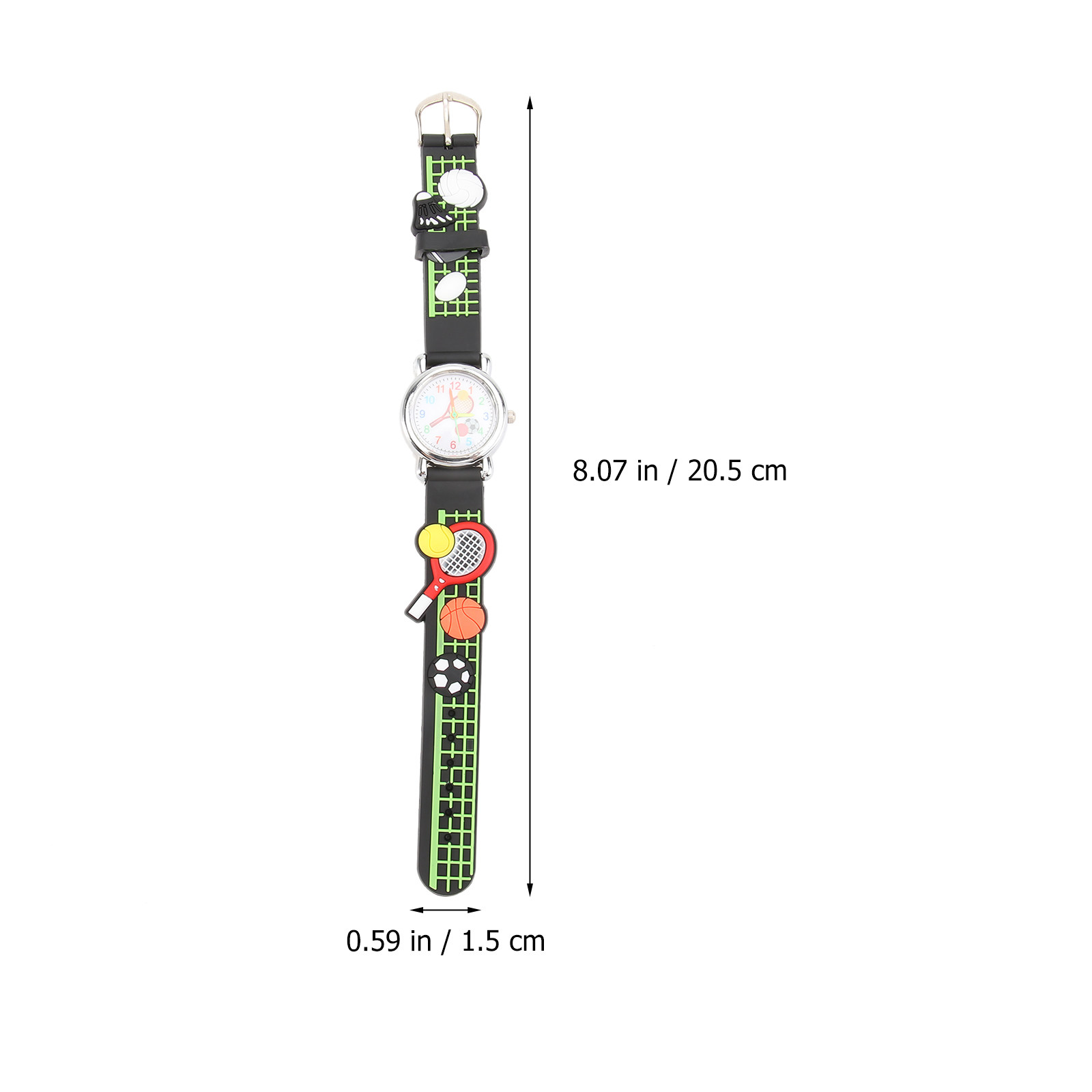 3D Tennis Racket Kids Watch wi - Luxury Watch Kids 评论和价格