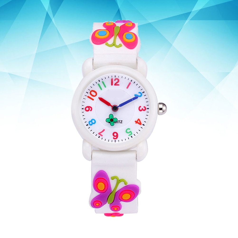 Kids Silicone Quartz Watch Fea - Luxury Watch Kids 评论和价格