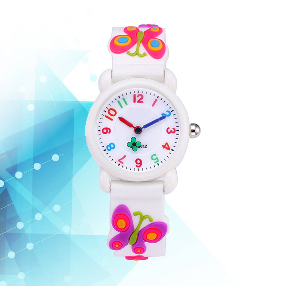 Kids Silicone Quartz Watch Fea - Luxury Watch Kids 评论和价格