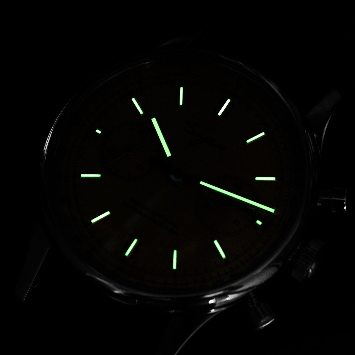 Sugess 1963 Pilot Mens Watch C - Chronograph Flyback Watch 评论和价格