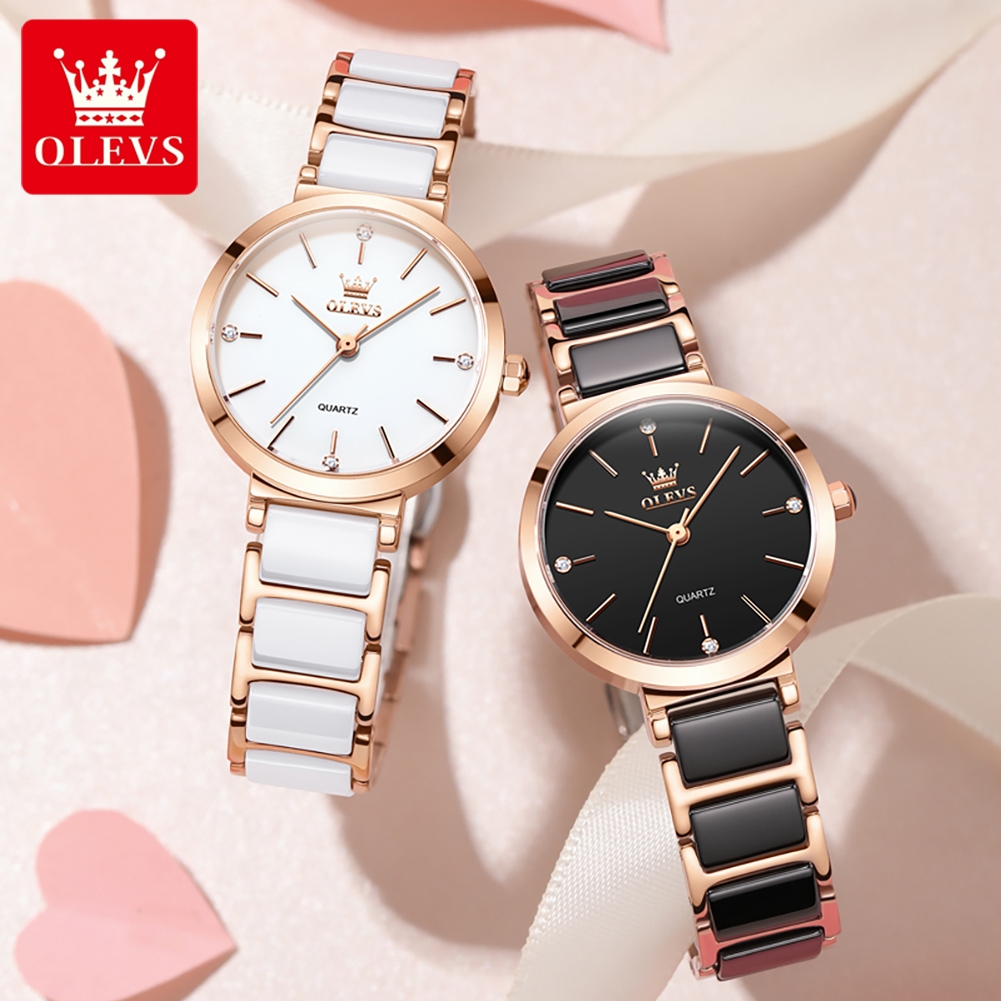 OLEVS Women Watch 5877 Luxury  - Luxury Watch For 评论和价格