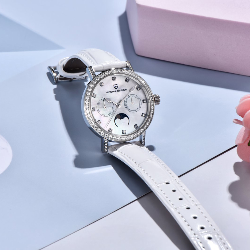 PAGANI DESIGN Women Quartz Wat - Luxury Watch For 评论和价格