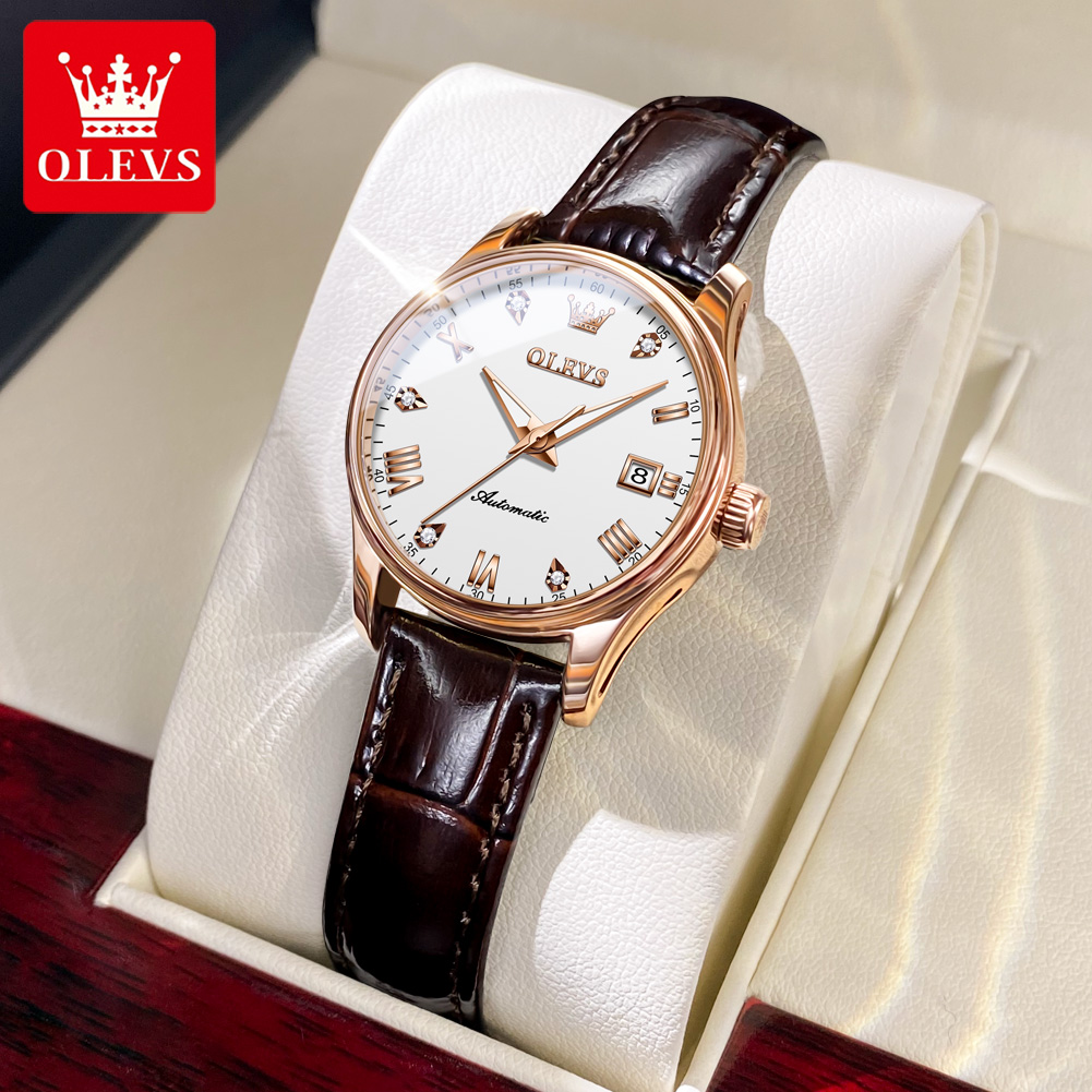 OLEVS 9932 Women's Watches Fas - Chronograph Flyback Watch 评论和价格