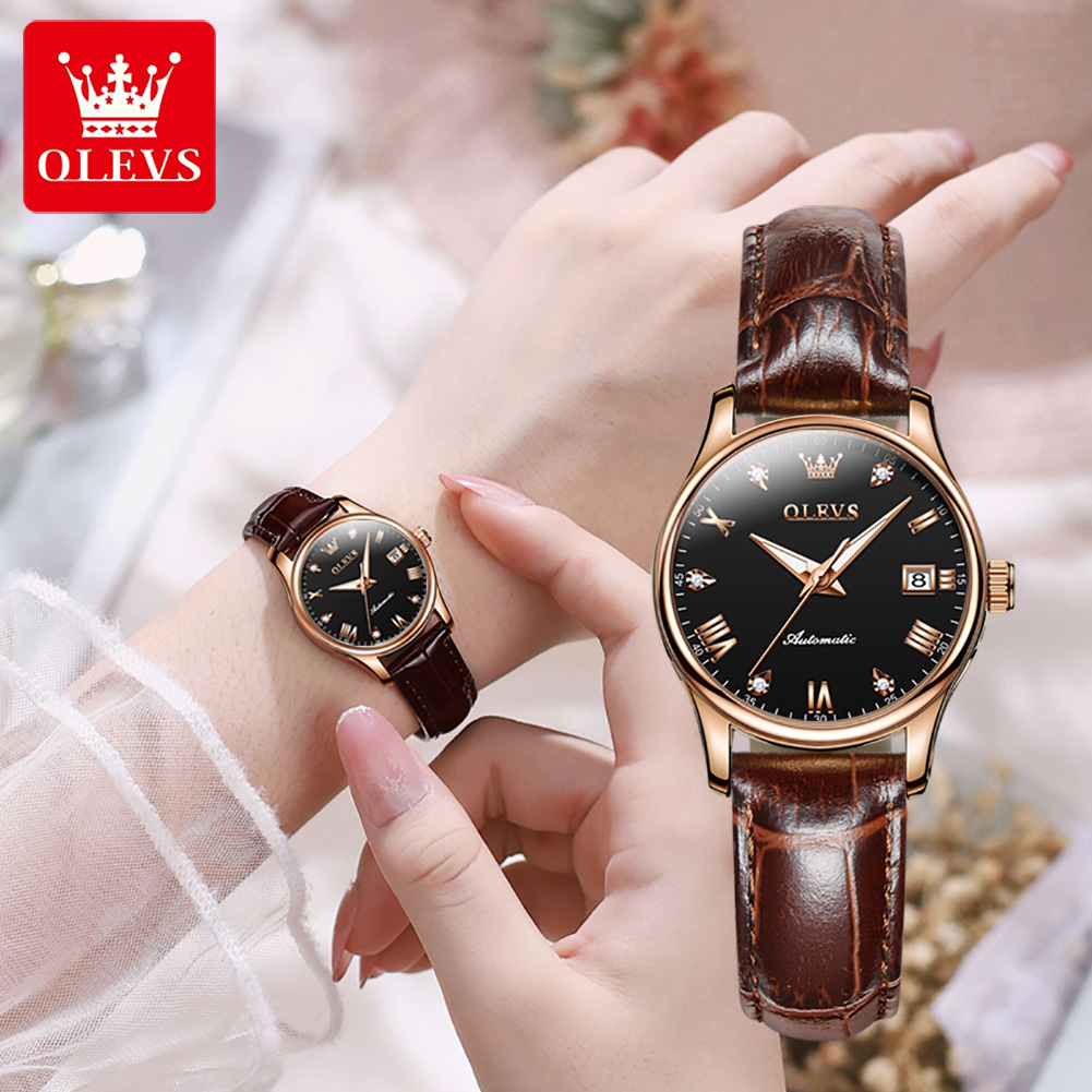 OLEVS 9932 Women's Watches Fas - Chronograph Flyback Watch 评论和价格