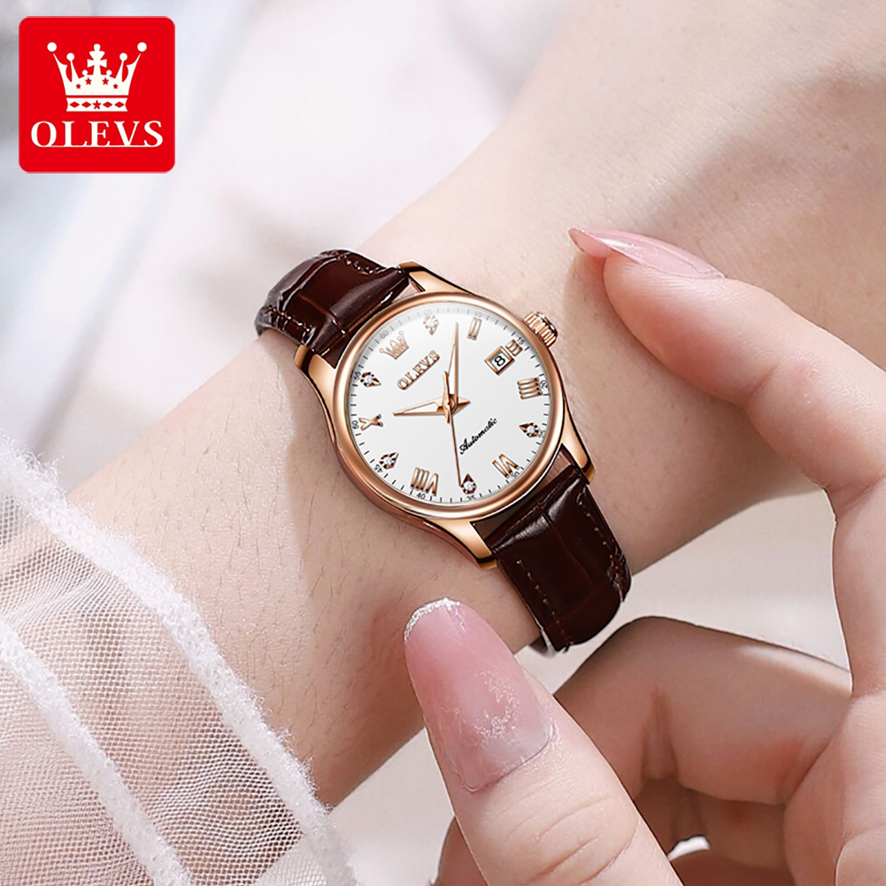 OLEVS 9932 Women's Watches Fas - Chronograph Flyback Watch 评论和价格