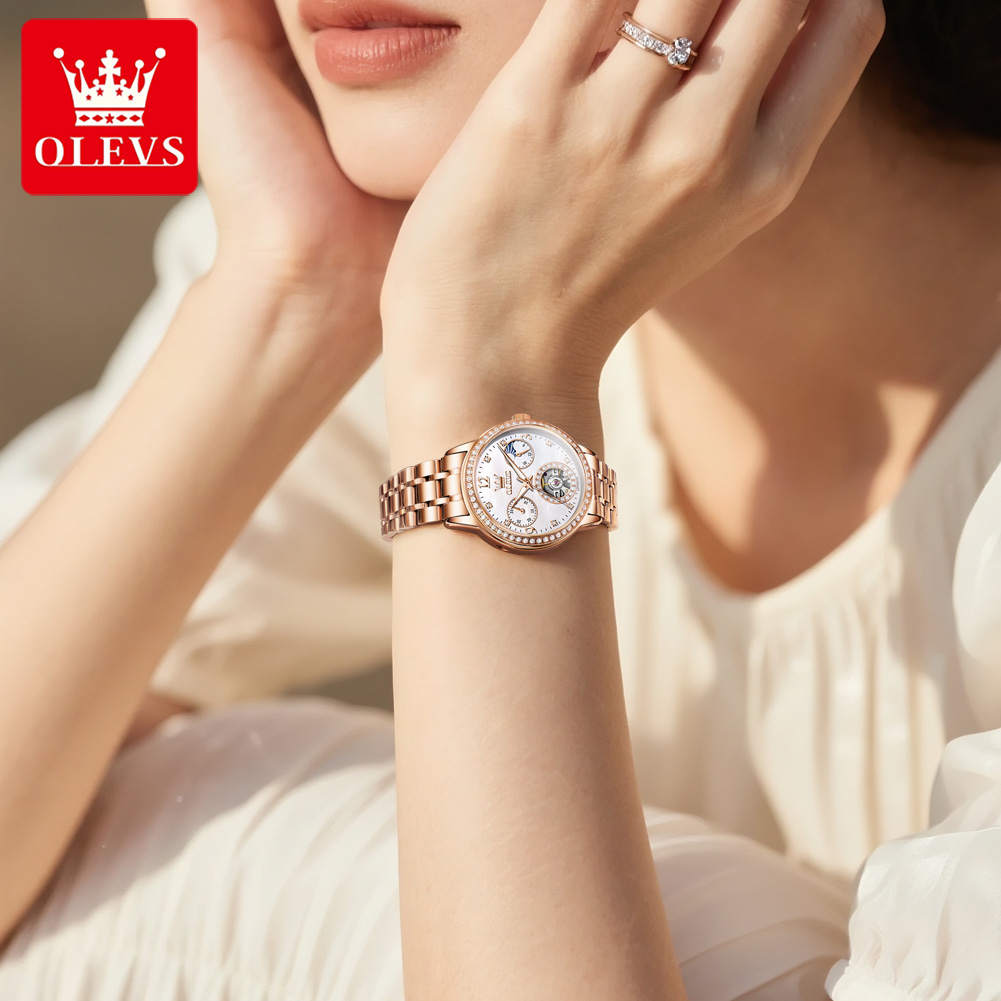 OLEVS Women's Watches Top Bran - Luxury Watch For 评论和价格